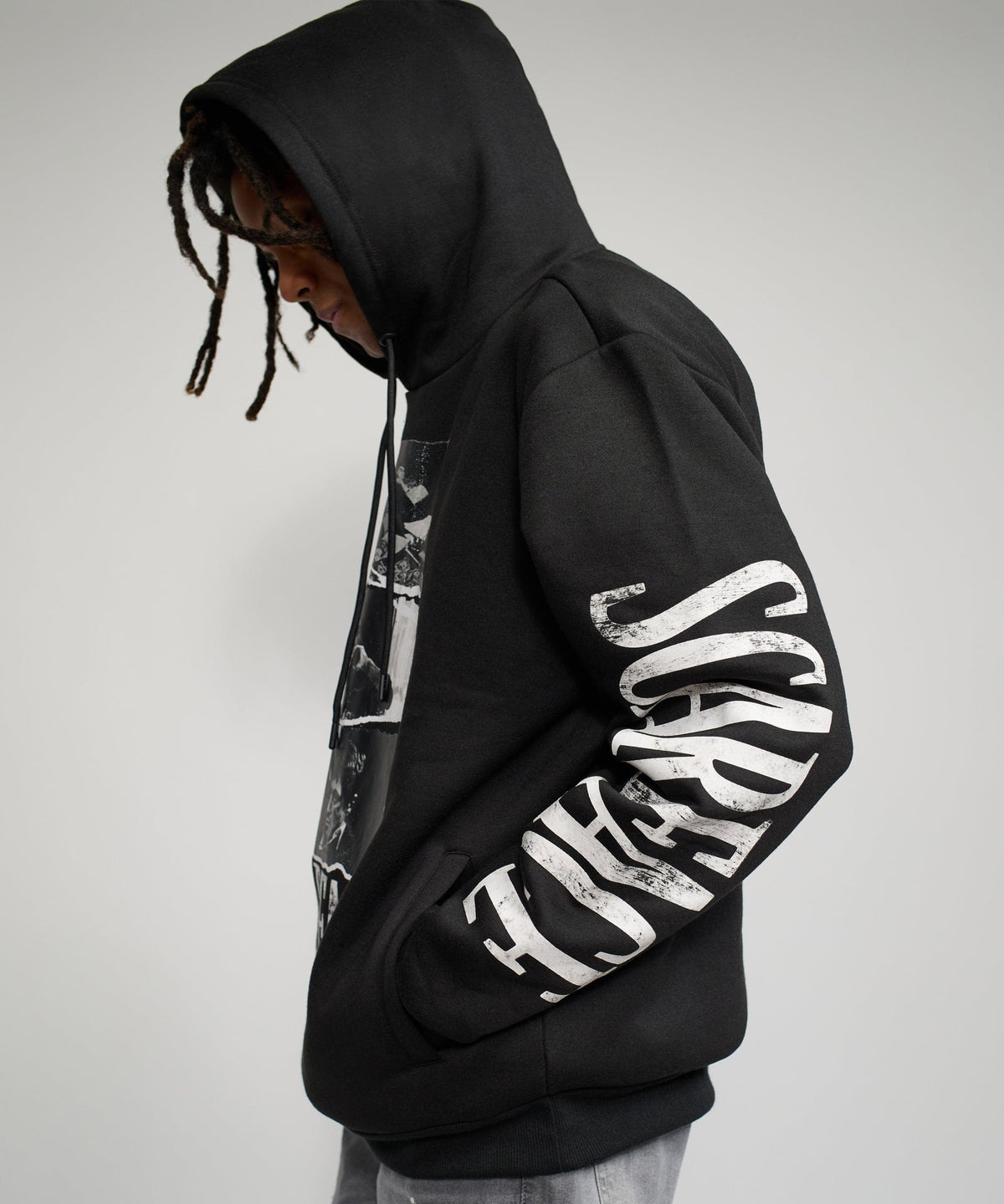 Scarface Montage Graphic Hoodie - Black | Reason Clothing Exclusive