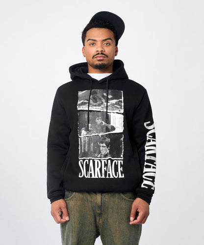 Scarface Montage Graphic Hoodie - Black | Reason Clothing Exclusive