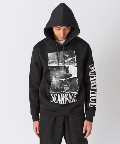 Scarface Montage Graphic Hoodie - Black | Reason Clothing Exclusive