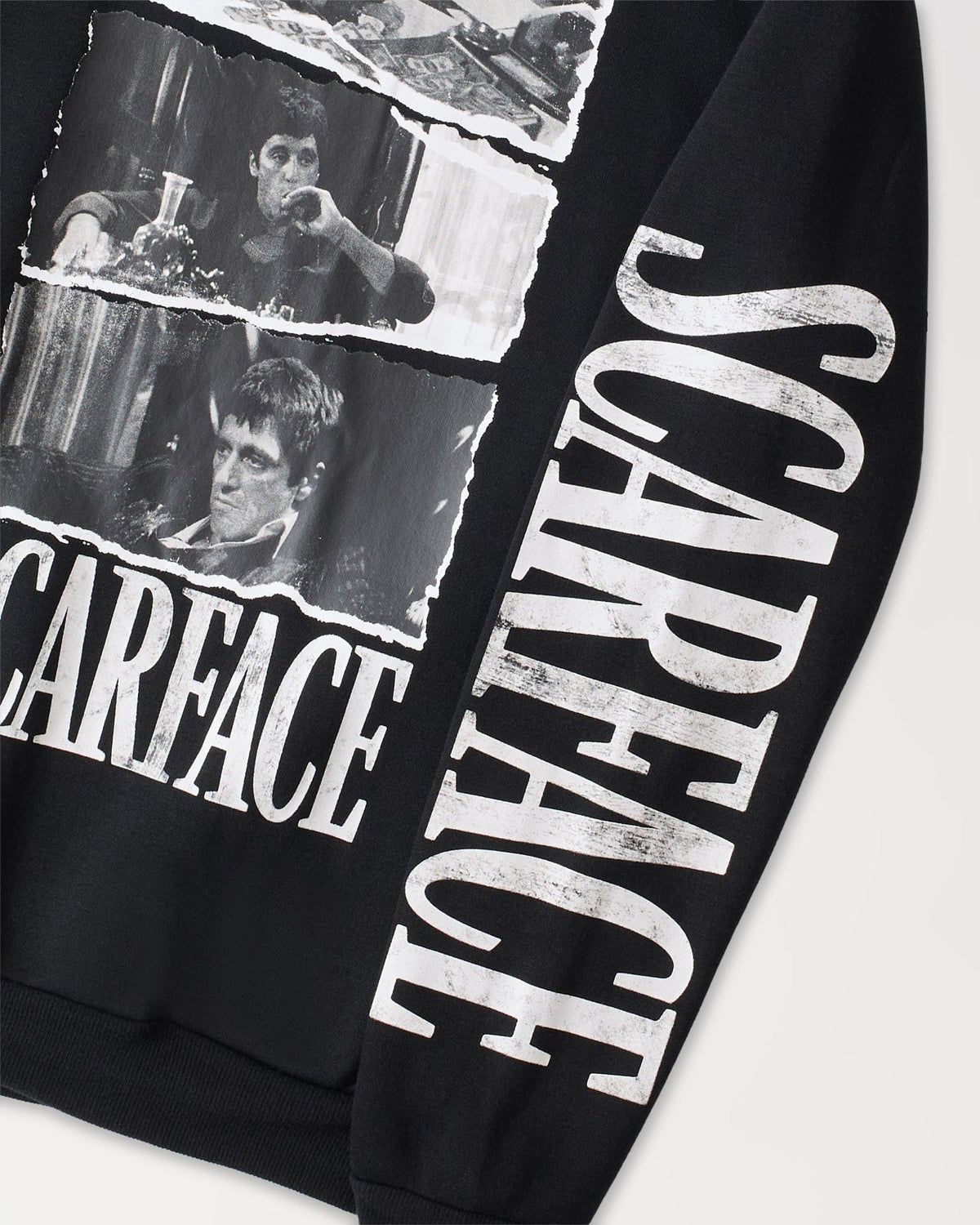 Scarface Montage Graphic Hoodie - Black | Reason Clothing Exclusive