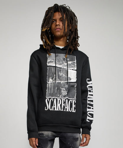 Scarface Montage Graphic Hoodie - Black | Reason Clothing Exclusive
