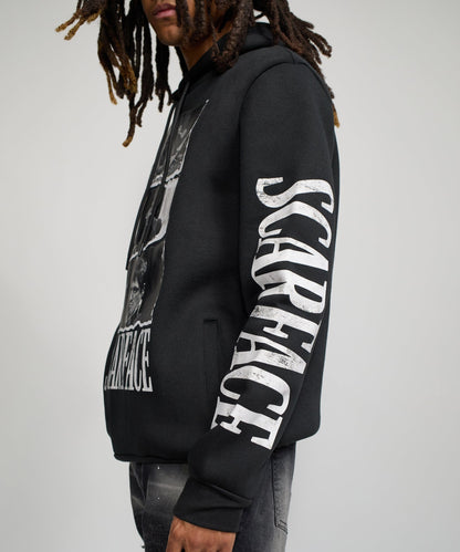Scarface Montage Graphic Hoodie - Black | Reason Clothing Exclusive