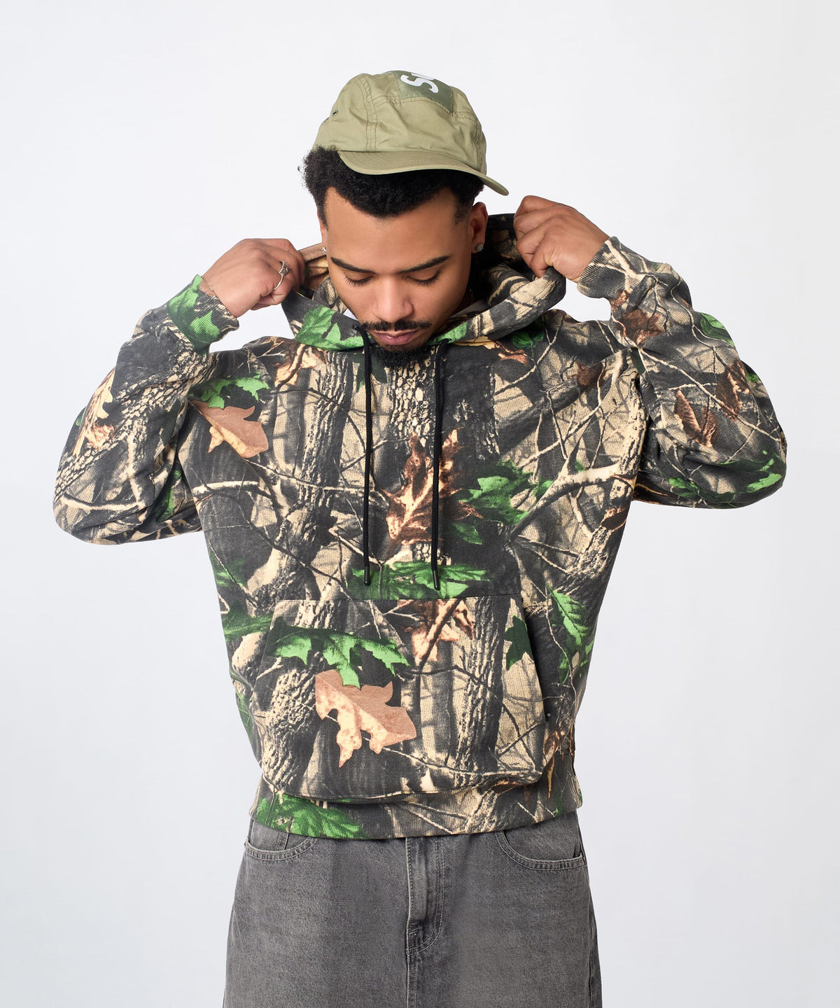 Essential Pull Over Boxy Fit Hoodie - Brown Tree | Reason Clothing Popular