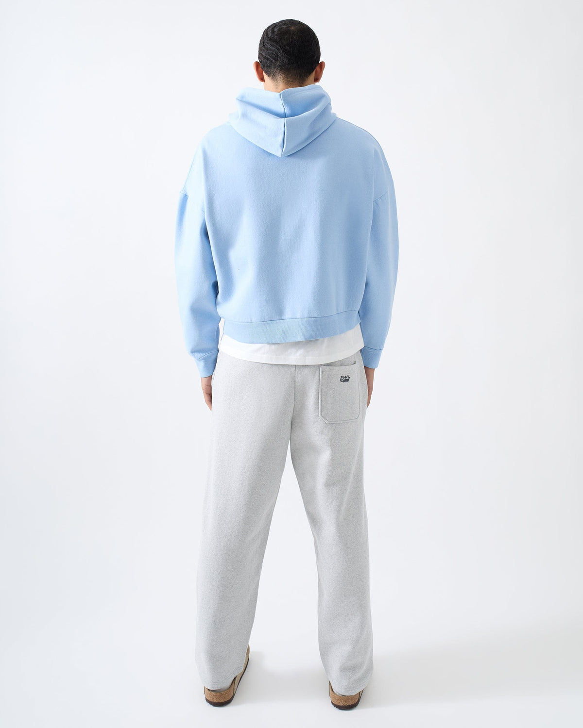 Essential Boxy Fit Zip Up Hoodie - Blue | Reason Clothing Best Seller