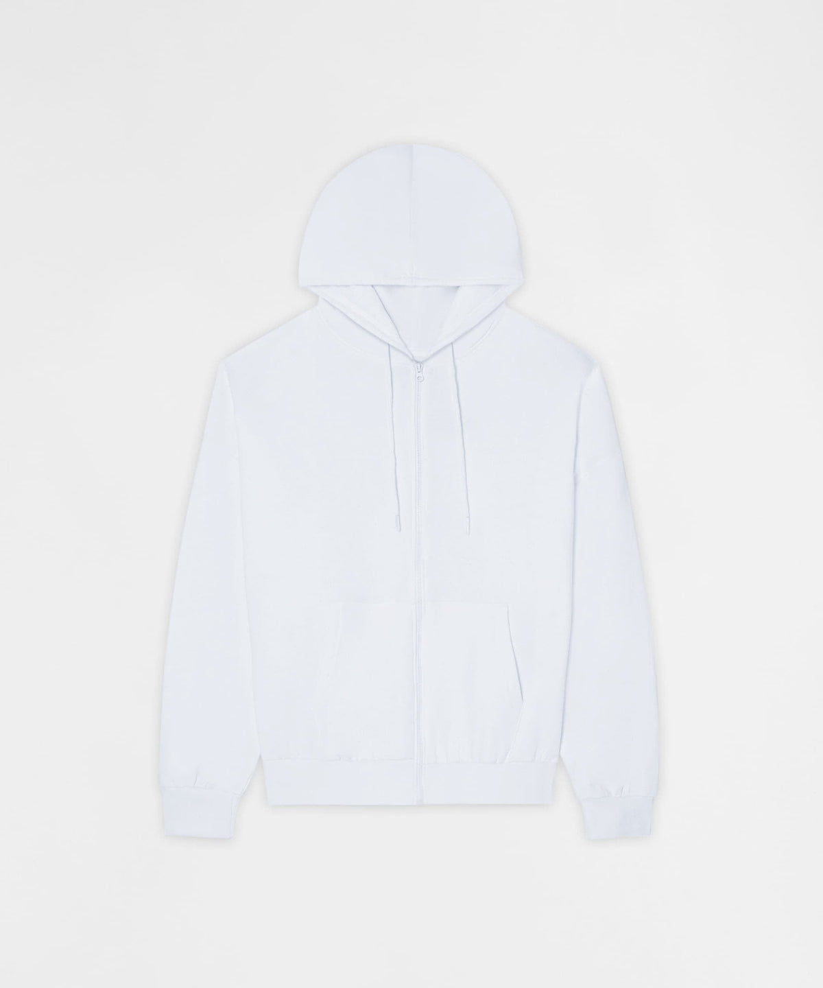 Essential Boxy Fit Zip Up Hoodie - White | Reason Clothing Deals