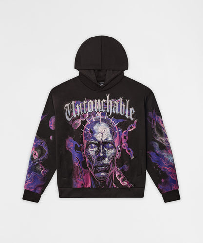 Untouchable Chenille Hoodie - Black | Reason Clothing Featured