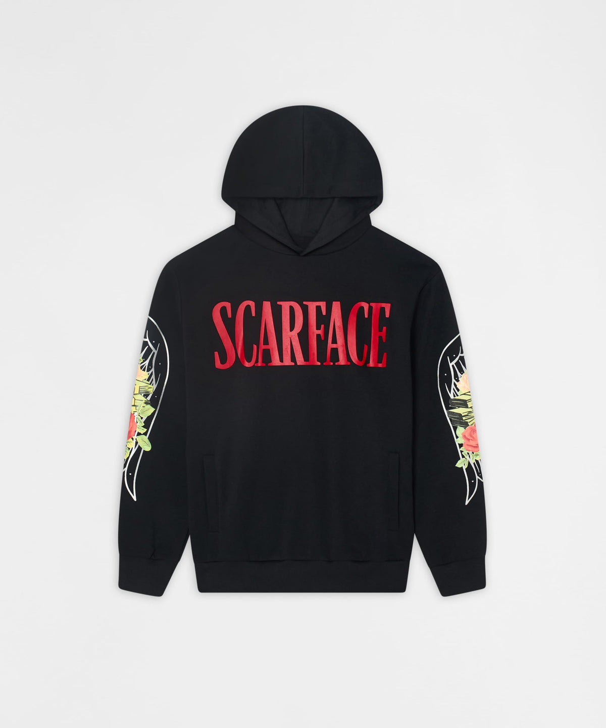 Scarface Roses Hoodie - Black | Reason Clothing Best Price
