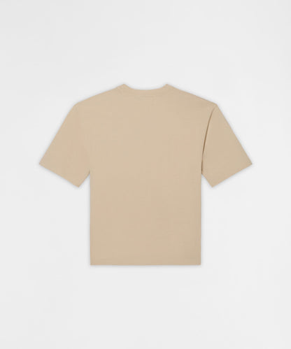 Cross Applique Short Sleeve Tee - Cream | Reason Clothing Classic