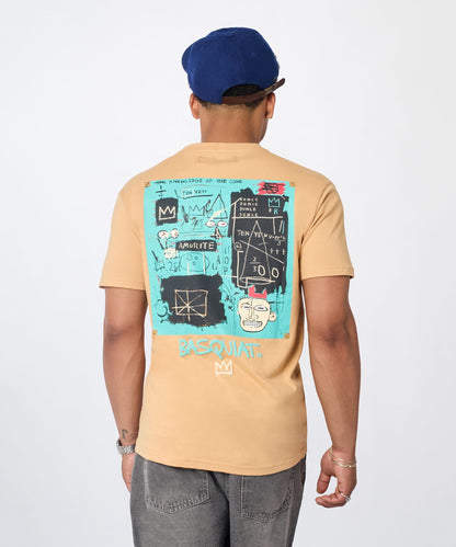 Basquiat Equal Pi Tee - Khaki | Reason Clothing Everyday