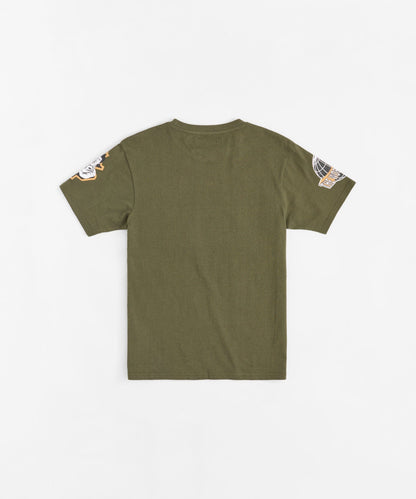 Scarface Racing Short Sleeve Tee - Olive Green | Reason Clothing New
