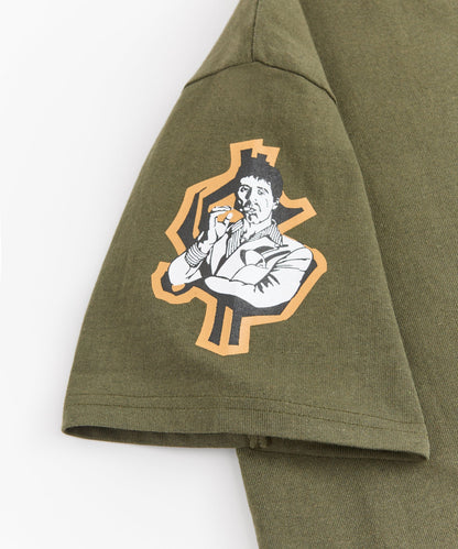Scarface Racing Short Sleeve Tee - Olive Green | Reason Clothing New