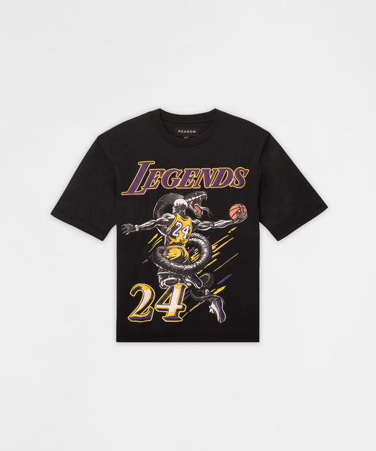 Legends Graphic Short Sleeve Tee - Black | Reason Clothing Signature
