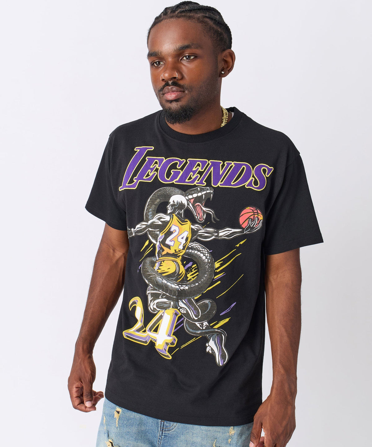 Legends Graphic Short Sleeve Tee - Black | Reason Clothing Signature