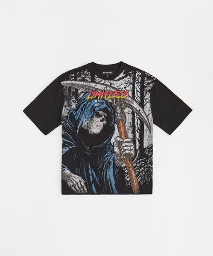 Limitless Graphic Short Sleeve Tee - Black | Reason Clothing Sale