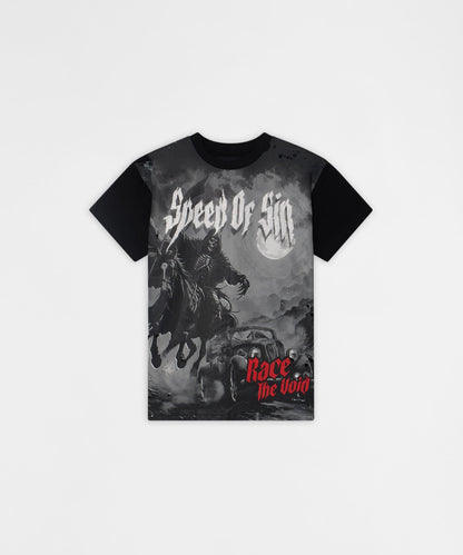 Speed Of Sin Graphic Short Sleeve Tee - Black | Reason Clothing Featured