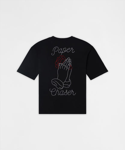 Paper Chaser Graphic Short Sleeve Tee - Black | Reason Clothing Best Price