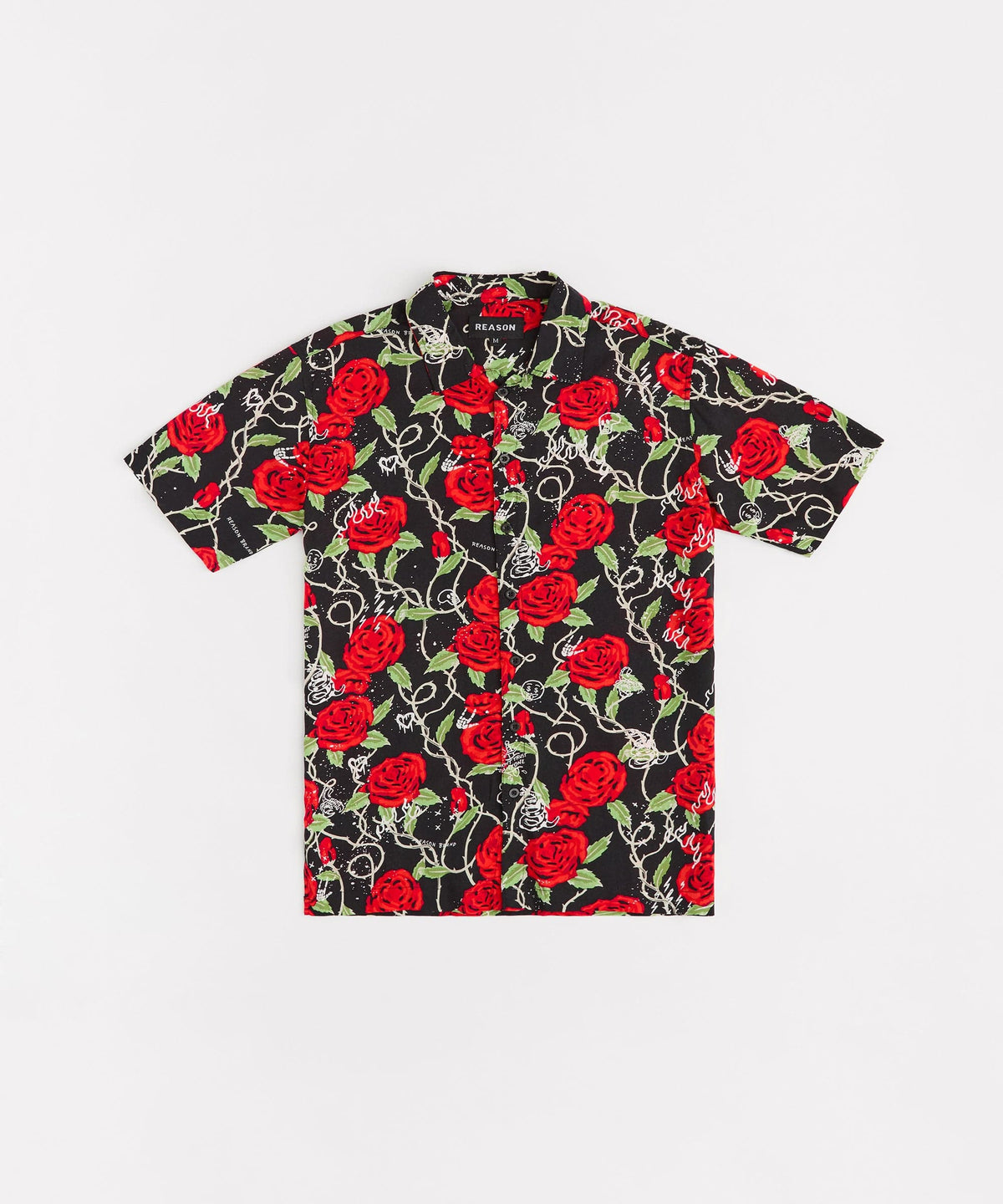 Harper Shirt Allover Print Short Sleeve Button Down Shirt | Reason Clothing Special Offer