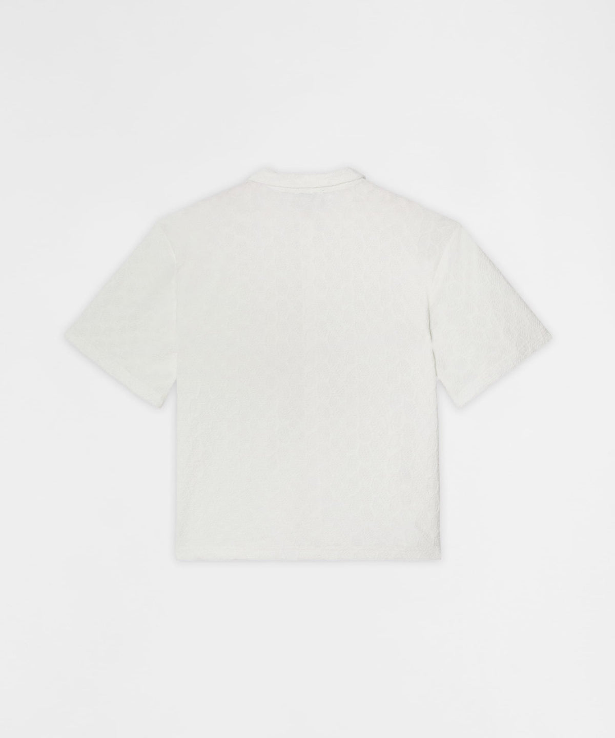 Textured Honey Comb Button Down Shirt - White | Reason Clothing Everyday