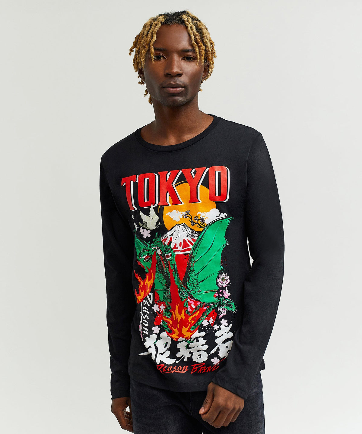 Burn Up Ls Tee | Reason Clothing Latest