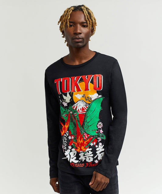 Burn Up Ls Tee | Reason Clothing Latest