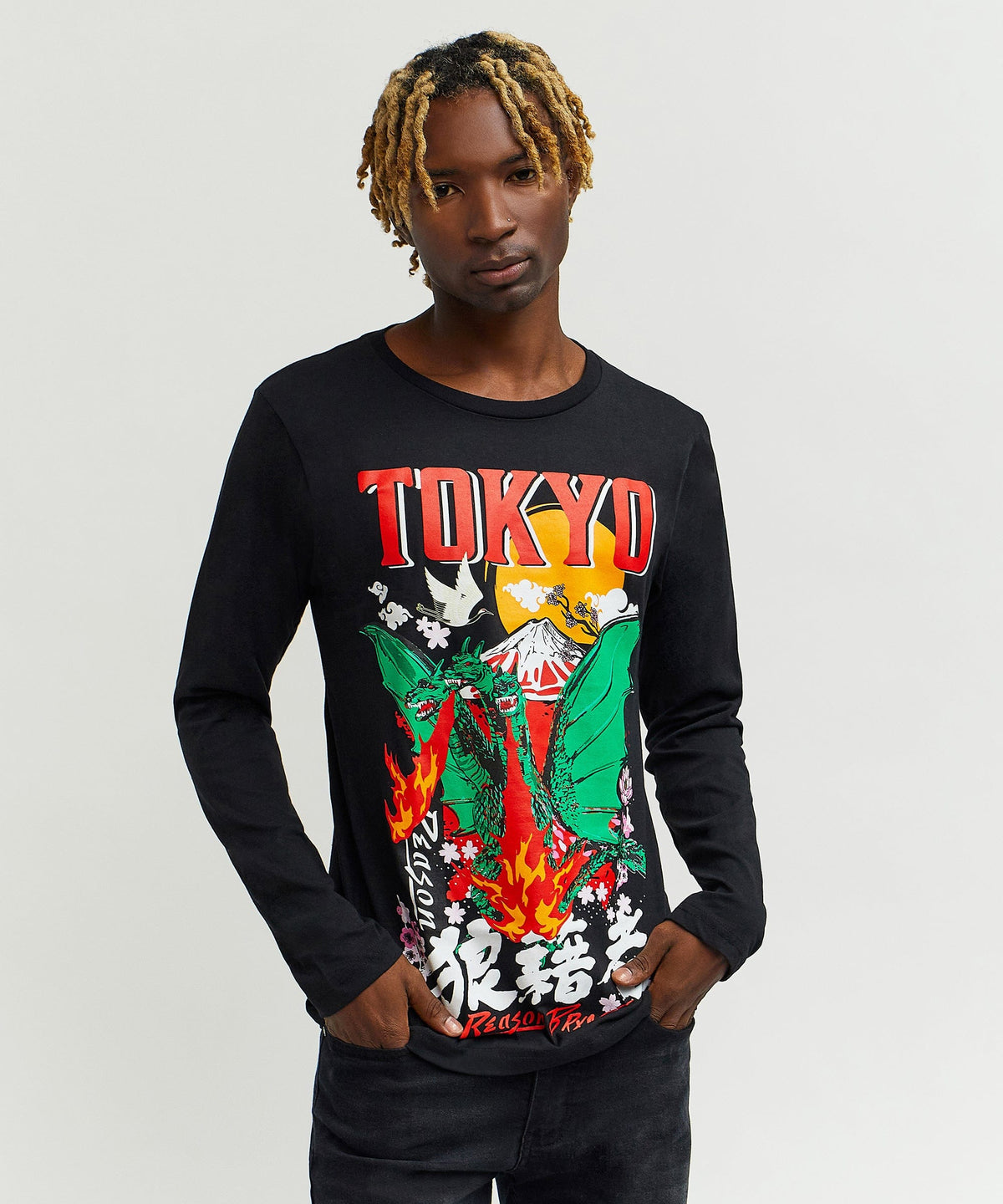 Burn Up Ls Tee | Reason Clothing Latest