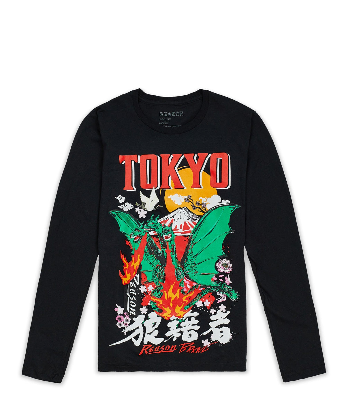 Burn Up Ls Tee | Reason Clothing Latest