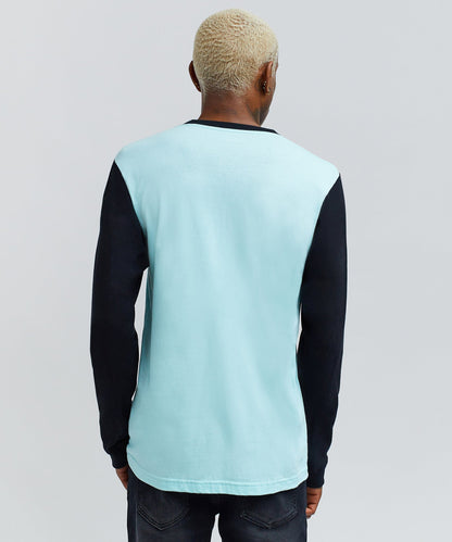 Tommy Long Sleeve Tee - Blue | Reason Clothing Classic
