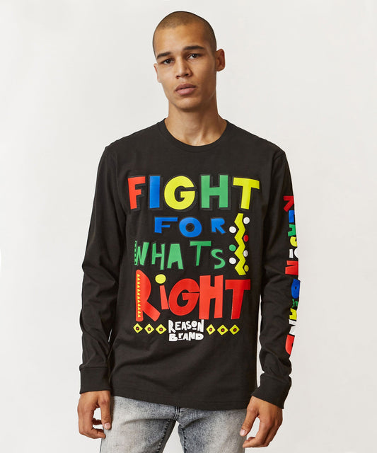 Right Fight Long Sleeve Tee | Reason Clothing Popular