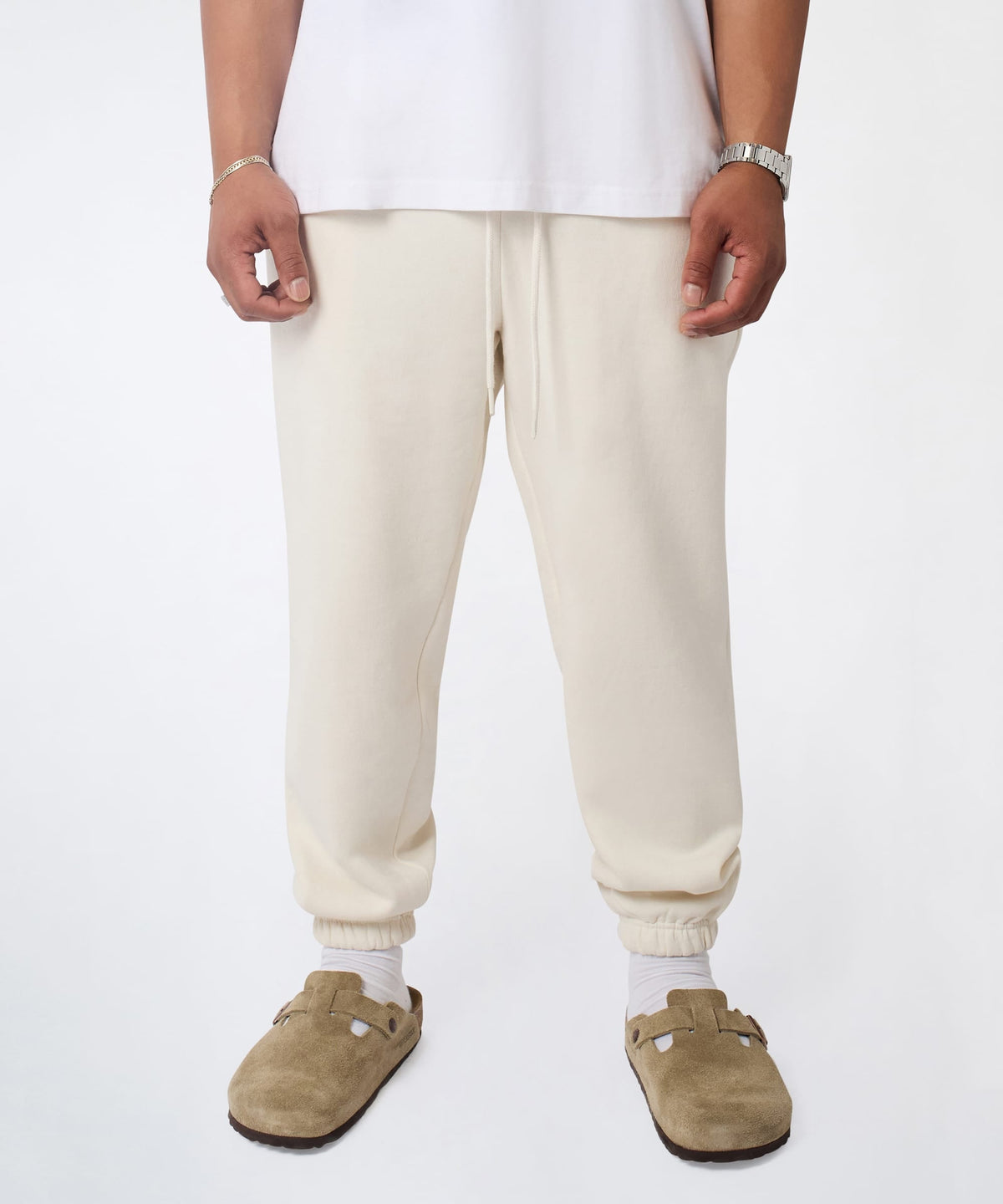 Classic Jogger Pant - Cream | Reason Clothing Quality