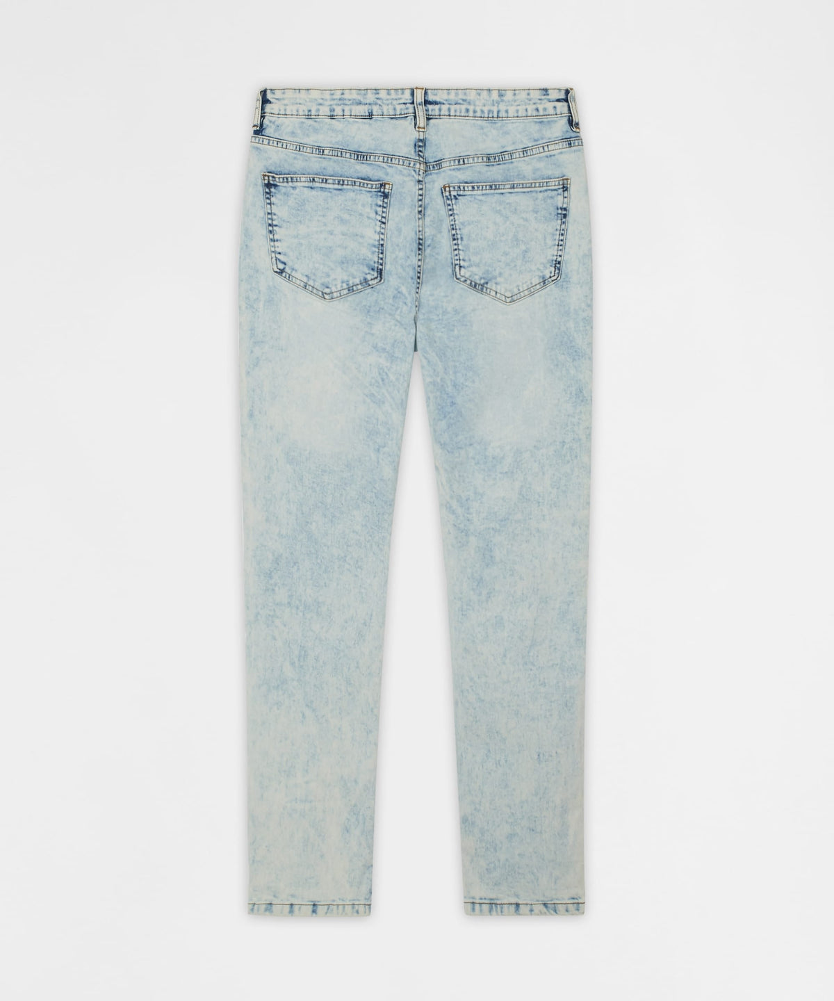 Bleached Out Distressed Skinny Jean - Light Blue | Reason Clothing Classic