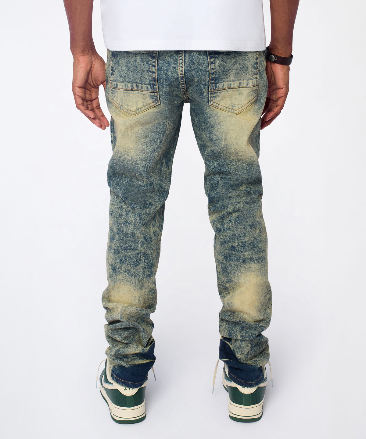 Hookey Distressed Skinny Jeans - Light Indigo | Reason Clothing Great Value