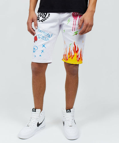 Beach Rider Denim Shorts | Reason Clothing Deals