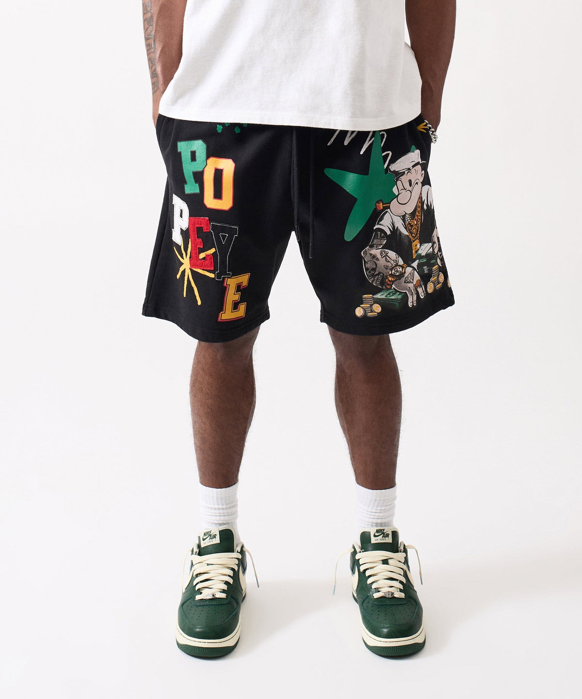 Popeye Fleece Short | Reason Clothing Smart Buy