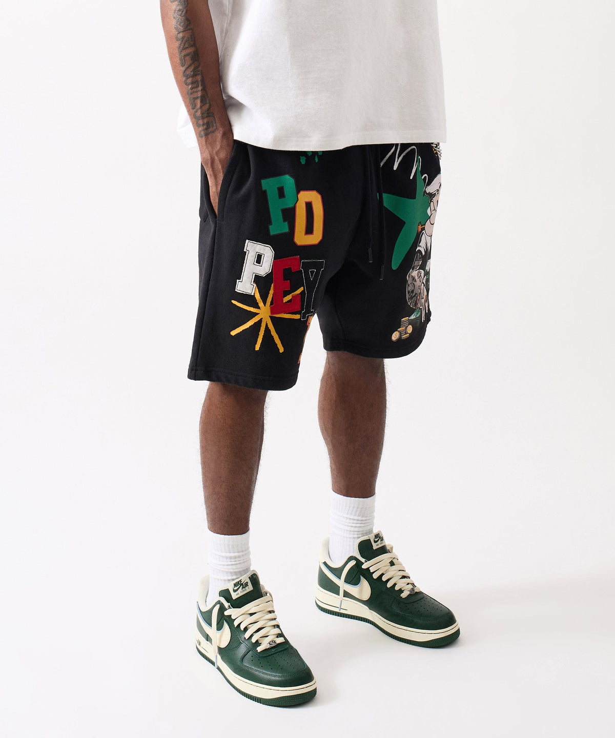 Popeye Fleece Short | Reason Clothing Smart Buy