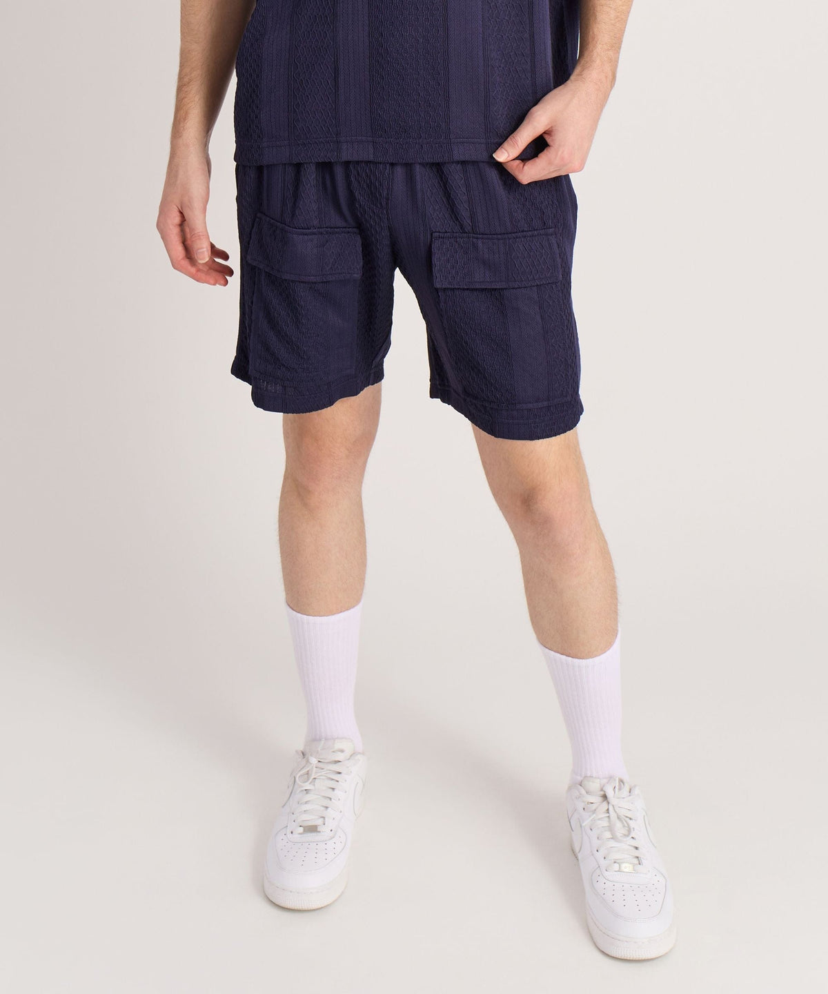 Jacquard Knit Short | Reason Clothing Smart Buy