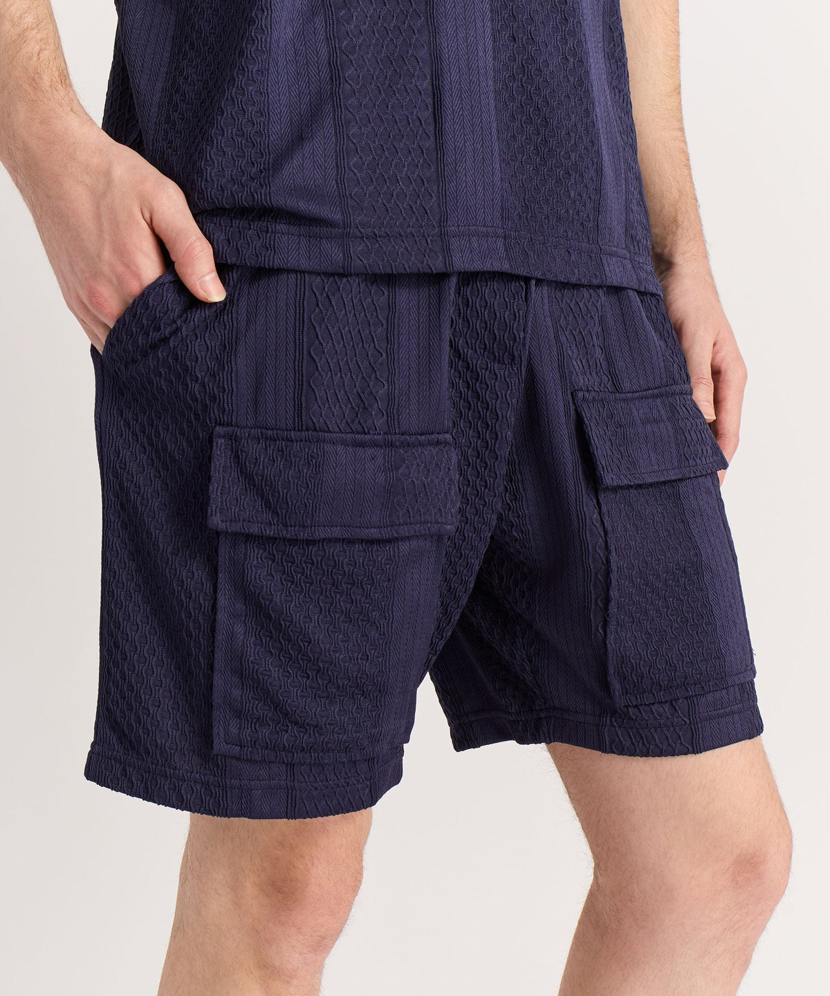 Jacquard Knit Short | Reason Clothing Smart Buy