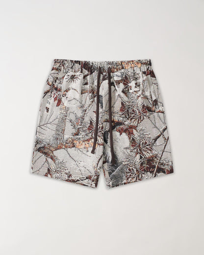 Woodland Tapestry Shorts - Cream | Reason Clothing Latest