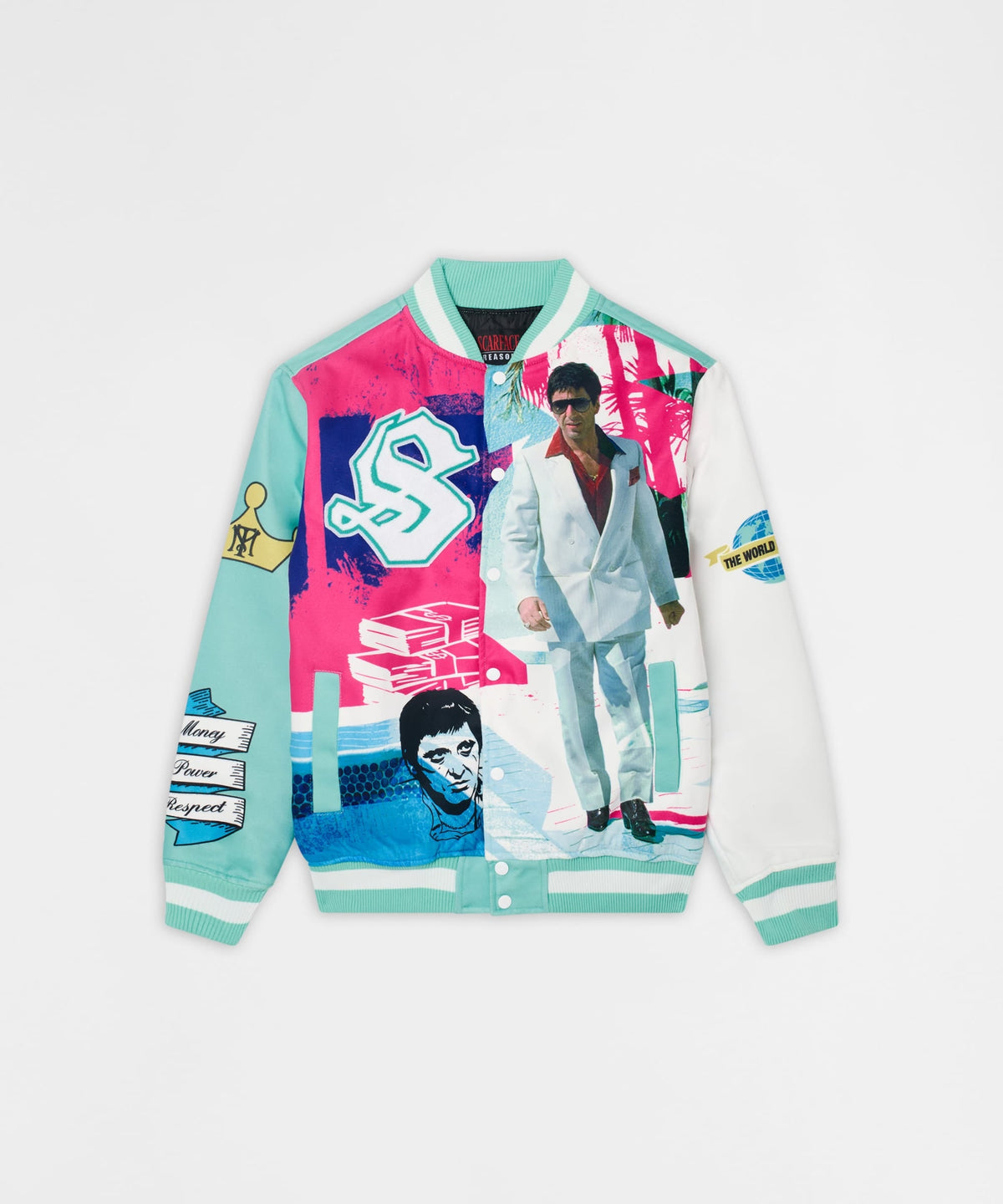 Scarface Retro Bomber Jacket | Reason Clothing Special Offer