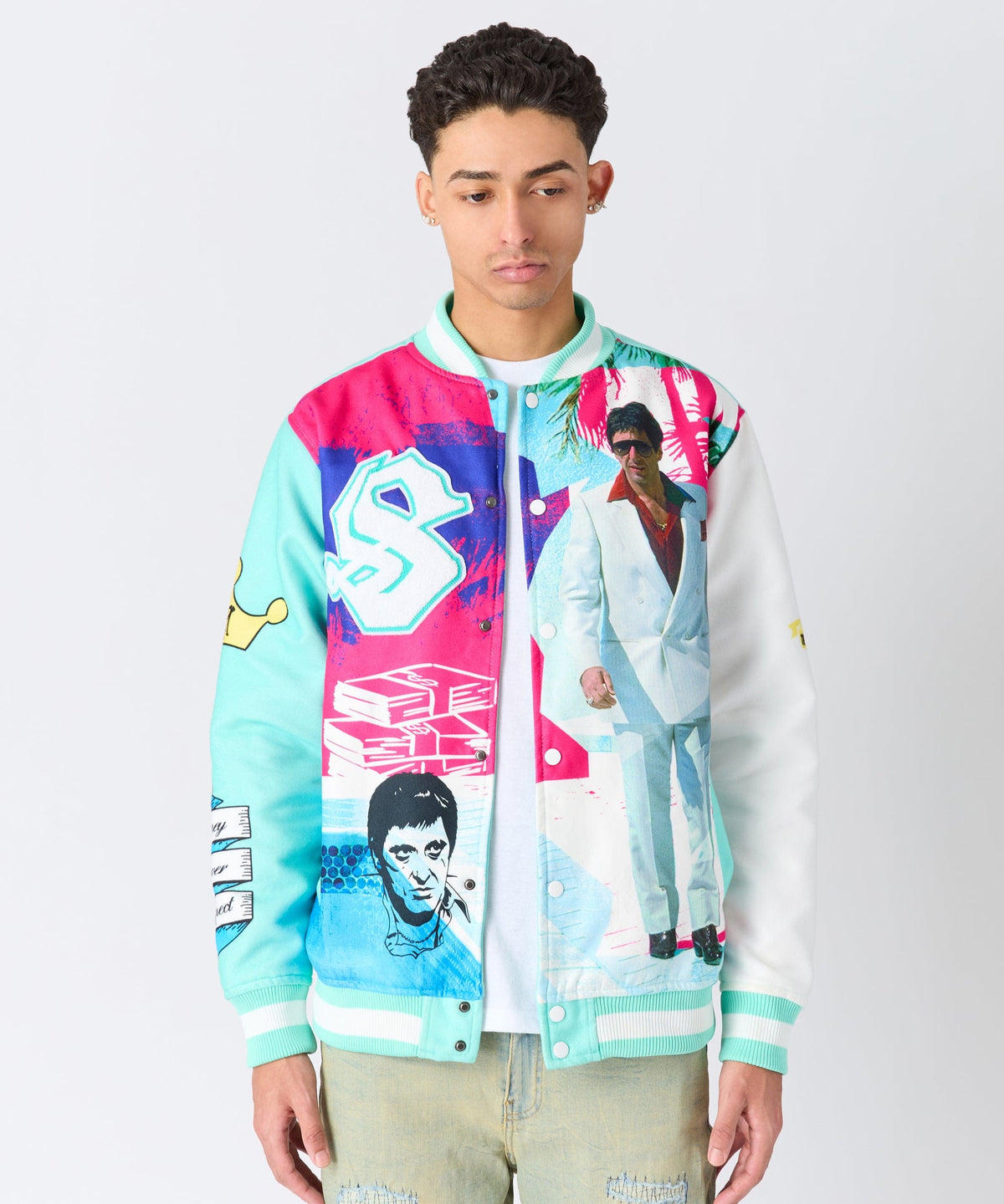 Scarface Retro Bomber Jacket | Reason Clothing Special Offer