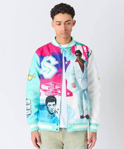 Scarface Retro Bomber Jacket | Reason Clothing Special Offer