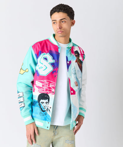Scarface Retro Bomber Jacket | Reason Clothing Special Offer