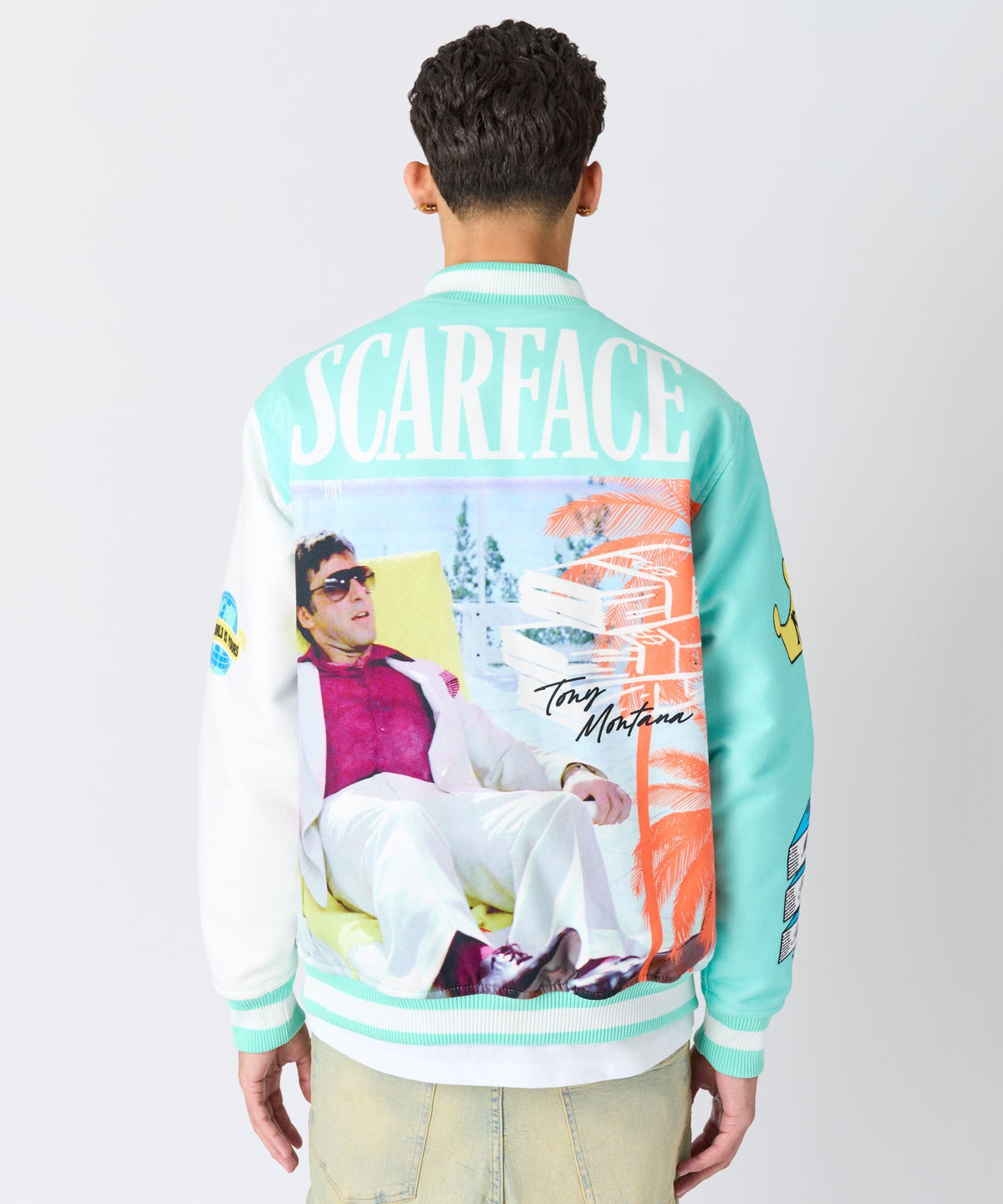 Scarface Retro Bomber Jacket | Reason Clothing Special Offer