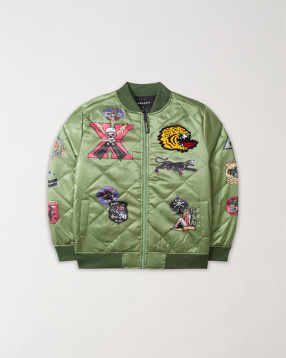 Military Patches Bomber Jacket | Reason Clothing Latest