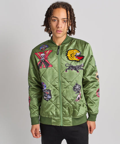 Military Patches Bomber Jacket | Reason Clothing Latest