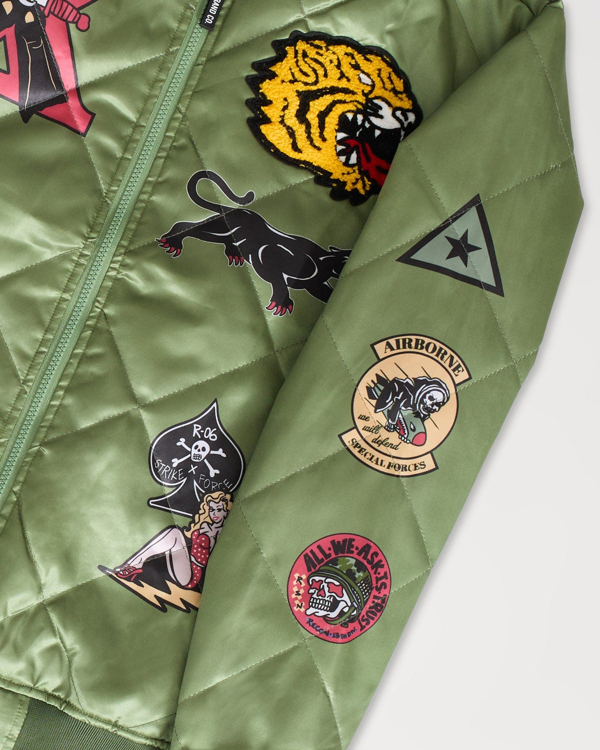 Military Patches Bomber Jacket | Reason Clothing Latest