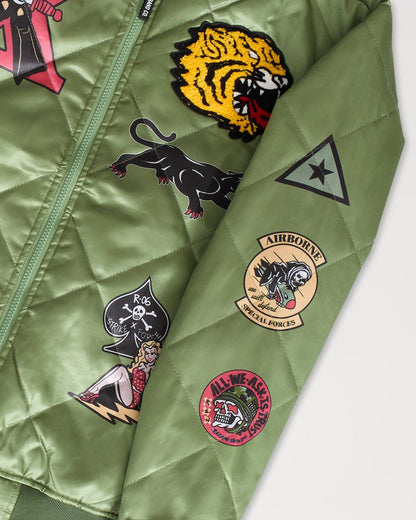 Military Patches Bomber Jacket | Reason Clothing Latest