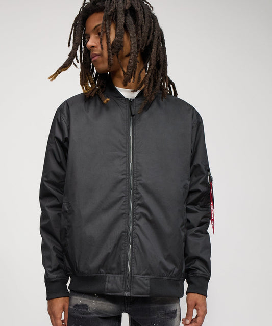 Destroyer Nylon Bomber Jacket - Black | Reason Clothing New