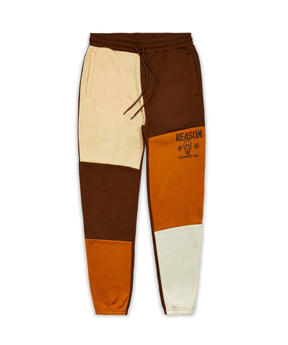 Drip Color Block Logo Fleece Jogger | Reason Clothing Special Offer