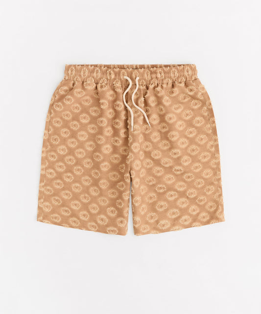 Textured Short - Brown | Reason Clothing Sale