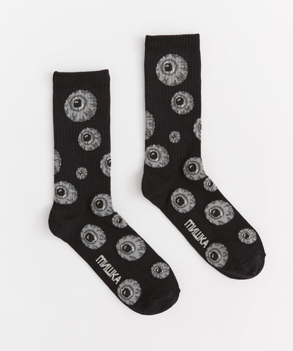 Mishka Knit Socks - Black | Reason Clothing Quality